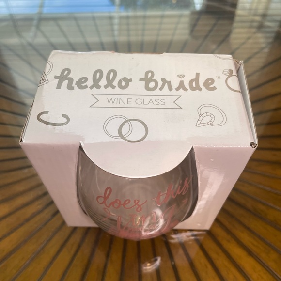 About Face Designs Wine Glass- 2019 - Does this ring make me look engaged? 💍 - Picture 2 of 13